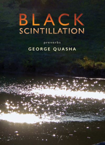 Cover for George Quasha · Black Scintillation (Paperback Book) (2021)