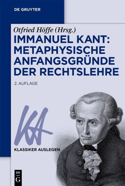 Immanuel Kant - Otfried Höffe - Livros - de Gruyter GmbH, Walter - 9783110781083 - 4 de dezembro de 2023