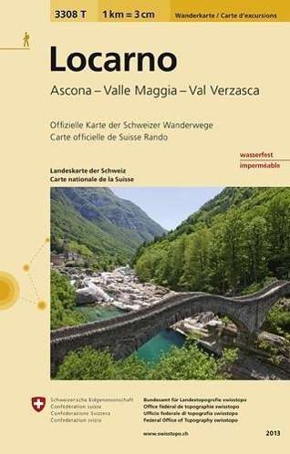 Cover for Swisstopo · Locarno (Map) (2022)