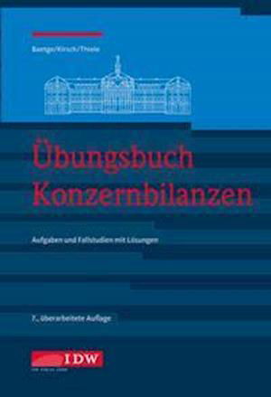 Cover for Jörg Baetge · Übungsbuch Konzernbilanzen, 8. Aufl. (Paperback Bog) (2021)