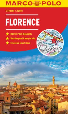 Florence Marco Polo City Map - pocket size, easy fold, Florence street map - Marco Polo City Maps - Marco Polo - Books - MAIRDUMONT GmbH & Co. KG - 9783829759083 - May 19, 2020