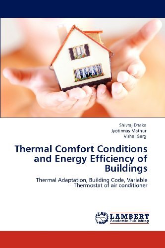 Cover for Vishal Garg · Thermal Comfort Conditions and Energy Efficiency of Buildings: Thermal Adaptation, Building Code, Variable Thermostat of Air Conditioner (Pocketbok) (2012)