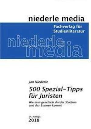 Cover for Niederle · 500 Spezial-Tipps für Juristen (Book)