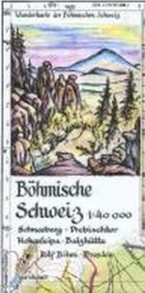 Cover for Rolf Böhm · Böhmische Schweiz 1 : 40 000 (Map) (2017)