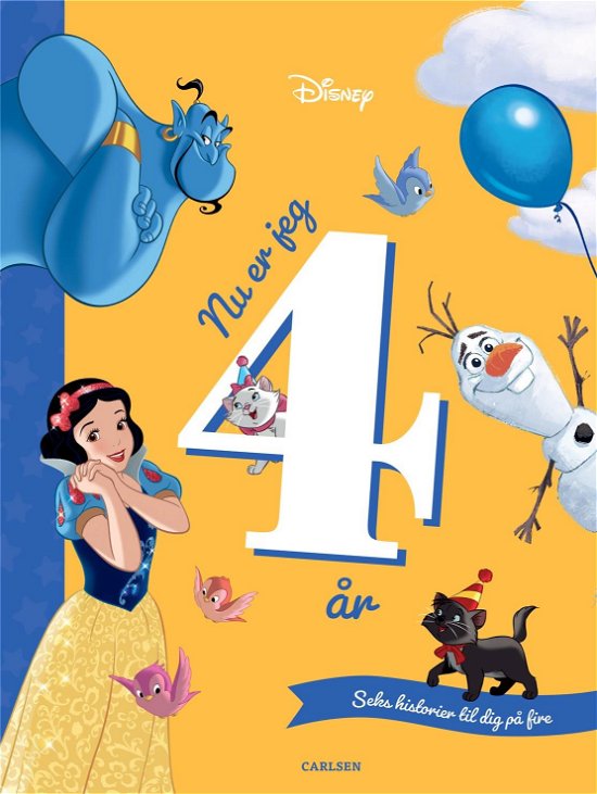 Nu er jeg 4 år - Disney - Bøger - CARLSEN - 9788727010083 - June 1, 2023