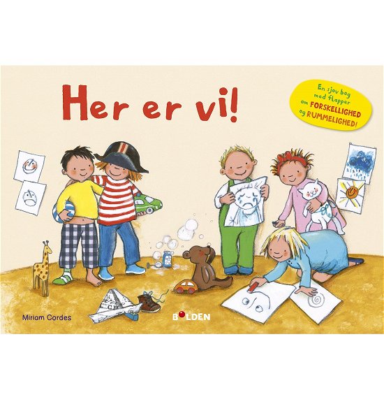 Cover for Miriam Cordes · Her er vi! (Cardboard Book) [1st edition] (2020)