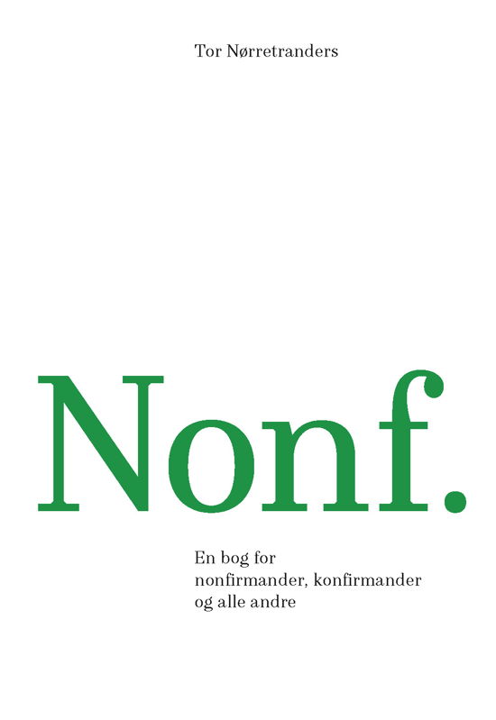 Cover for Tor Nørretranders · Nonf. (Hæftet bog) [1. udgave] (2024)