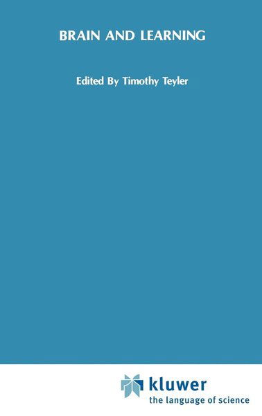 T.j. Teyler · Brain and Learning (Hardcover Book) [1978 edition] (1978)