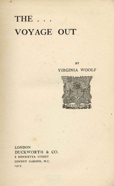 Cover for Virginia Woolf · The voyage out (ePUB) (2014)