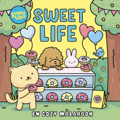 Cover for Sweet Life : En cozy målarbok (Paperback Book) (2025)
