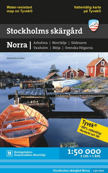 Cover for Stockholms skärgård - Norra 1:50.000 (Book) (2015)