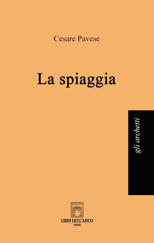 Cover for Cesare Pavese · La Spiaggia (Bok)