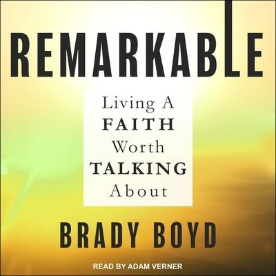 Cover for Brady Boyd · Remarkable (CD) (2019)