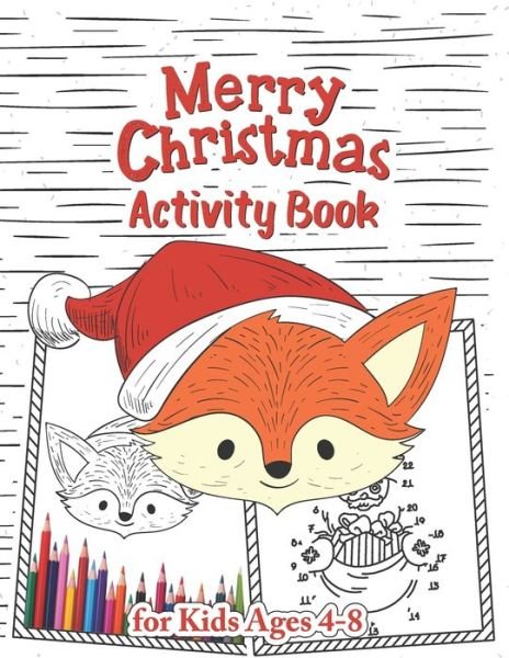 Cover for Cmdcb Publisher · Christmas Activity Book for Kids Ages 4-8 (Taschenbuch) (2020)