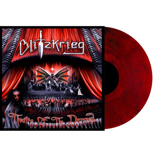 Cover for Blitzkrieg · Theatre of the Damned (Red Vinyl) (LP) (2021)