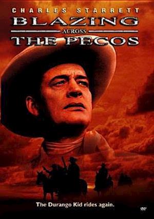 Cover for Blazing Across the Pecos (DVD) (2015)