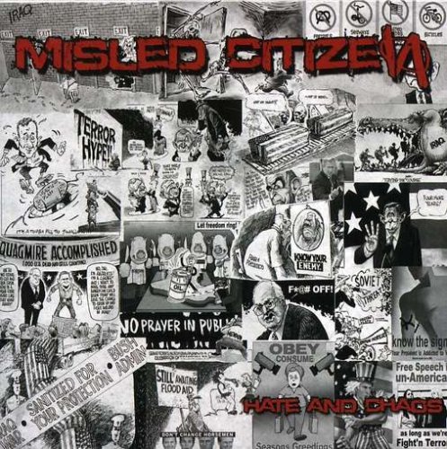 Cover for Misled Citizen · Hate &amp; Chaos (CD) (2006)