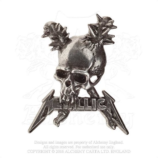 Metallica Damage Inc. Skull Pin Badge - Metallica - Merchandise - METALLICA - 0664427045084 - October 7, 2019