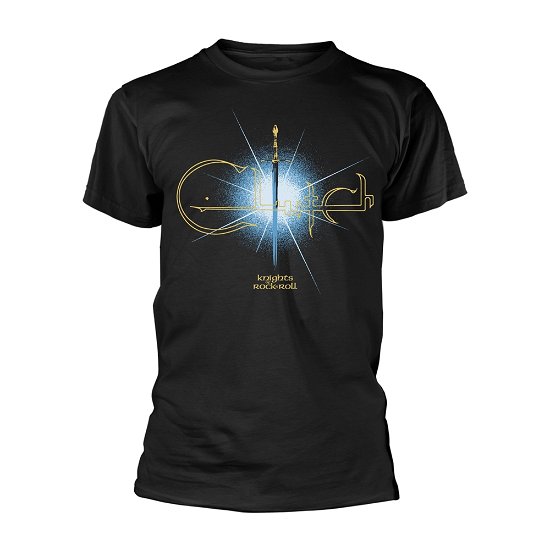 Cover for Clutch · Knights of Rock N Roll (T-shirt) [size XL] [Black edition] (2021)