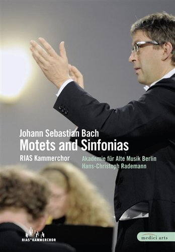 Cover for Bach Johann Sebastian · Bach: Motets and Sinfonias (DVD) [Widescreen edition] (2009)