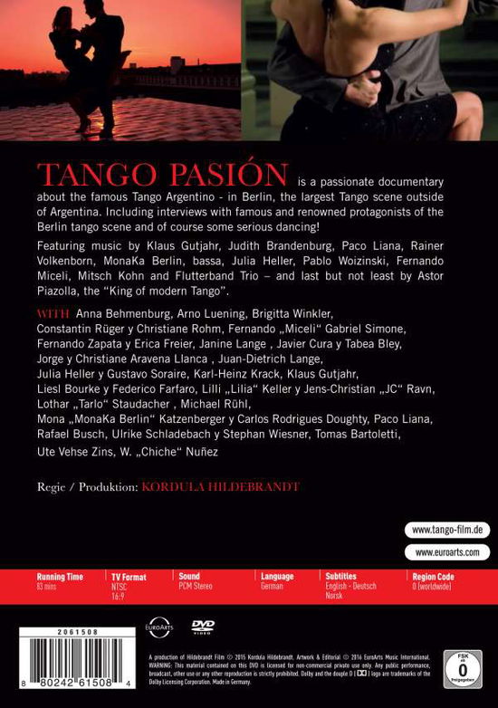 Cover for Tango Pasion - Tango In Berlin (DVD) (2016)