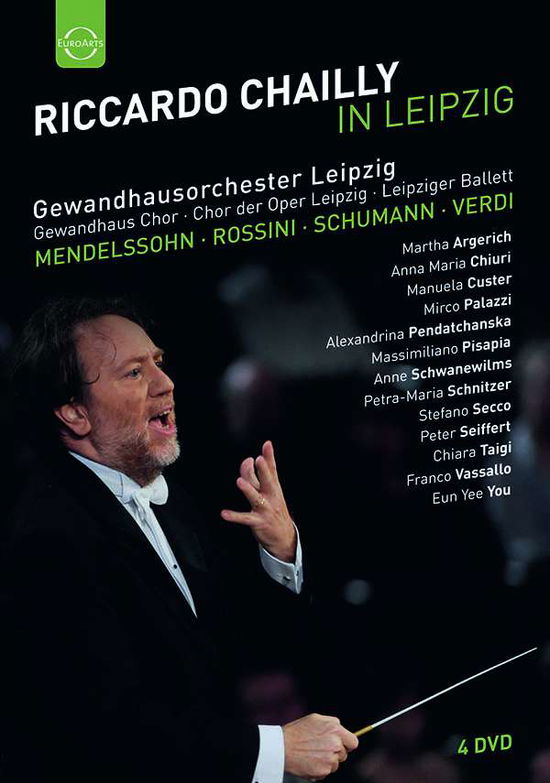 Cover for Riccardo Chailly · In Leipzig: Mendelssohn - Rossini - Schumann - Verdi (DVD) (2018)