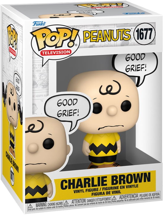 Cover for Pop Animation Peanuts · Pop Animation Peanuts S7 Charlie Brown Good Grief (Funko POP!) (2025)