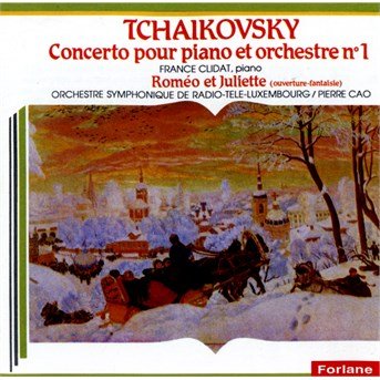 Concerto Pour Piano Op1 En Si Bemol Mineur - Pyotr Ilyich Tchaikovsky - Muzyka - FORLANE - 3399240000084 - 8 listopada 2019
