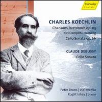 Cover for Koechlin / Bruns / Ishay · Complete Works for Cello &amp; Piano (CD) (2007)