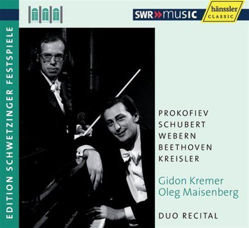 Cover for Gidon Kremer · Duo Recital-Edition Schwetzinger Festival (CD) (2009)