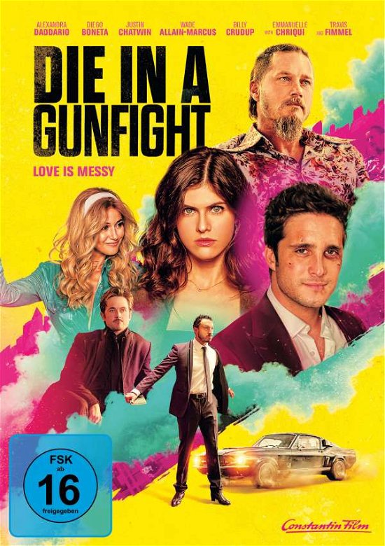 Cover for Alexandra Daddario,diego Boneta,travis Fimmel · Die in a Gunfight (DVD) (2021)