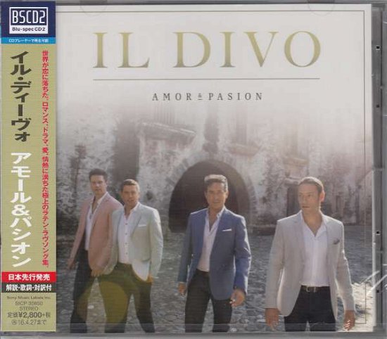 Cover for Il Divo · Amor&amp;pasion (CD) [Japan Import edition] (2015)