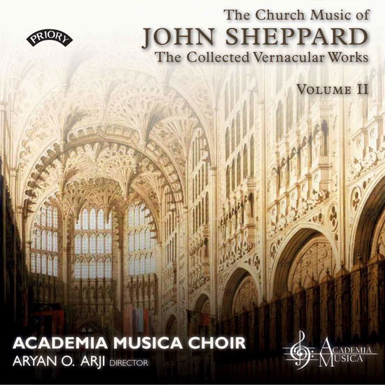 Cover for Academia Musica Choir / O.arji · The Church Music Of John Sheppard - The Collected Vernacular Works - Volume 2 (CD) (2018)