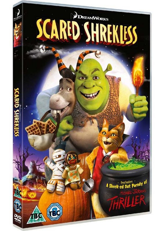 Cover for Scared Shrekless Spooky Story Collection (DVD) (2015)