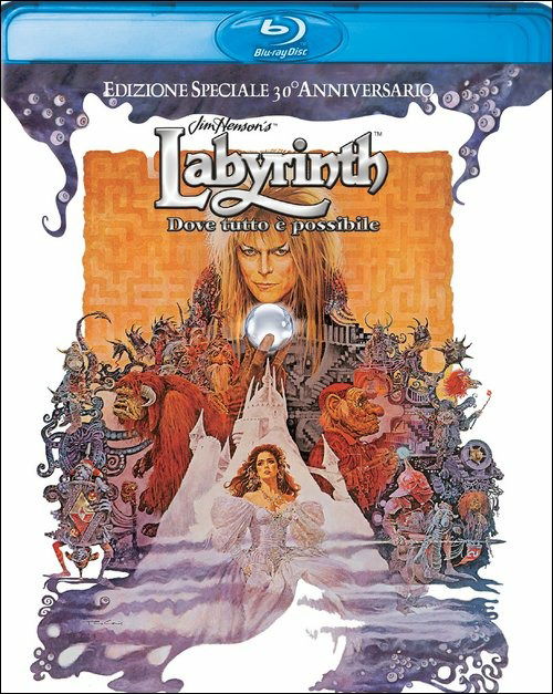 Cover for Labyrinth (Se 30o Anniversario (Blu-Ray) (2016)