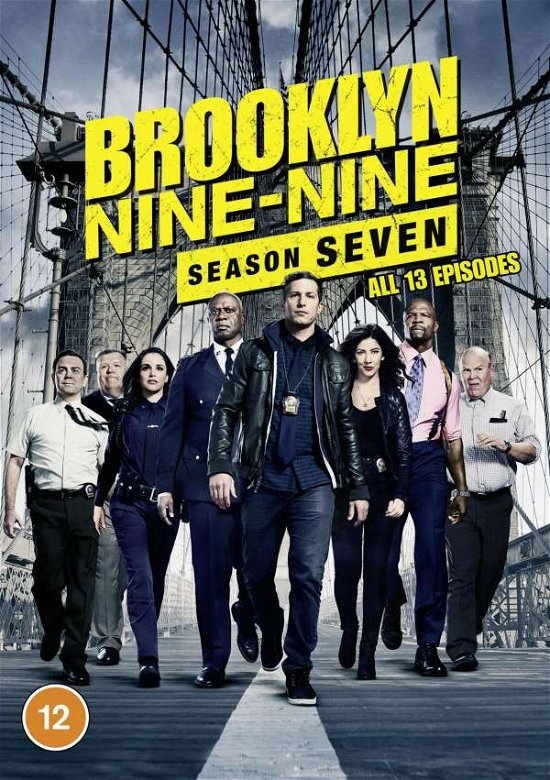Cover for Brooklyn Nine Nine S7 DVD · Brooklyn Nine Nine Season 7 (DVD) (2020)