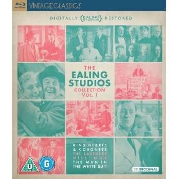 Cover for Ealing Boxset · Kind Hearts And Coronets / The Lavender Hill Mob / The Man In The White Suit (Blu-ray) (2014)