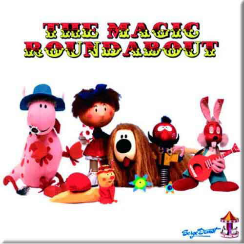 Cover for Magic Roundabout · Magic Roundabout Fridge Magnet: Characters (Magnes)