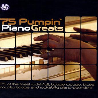 Cover for 75 Pumpin' Piano Greats (CD) (2009)