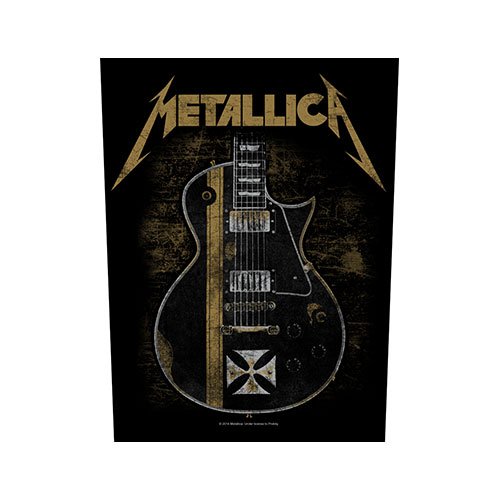 Metallica Back Patch: Hetfield Guitar - Metallica - Merchandise - PHD - 5055339750084 - August 19, 2019