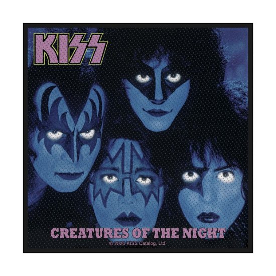 Cover for Kiss · KISS Standard Woven Patch: Creatures Of The Night (Patch) [Black edition] (2021)