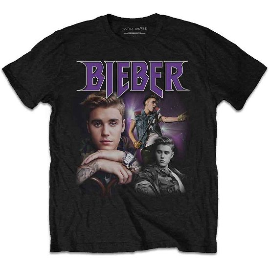 Justin Bieber Unisex T-Shirt: JB Homage - Justin Bieber - Merchandise -  - 5056368625084 - 