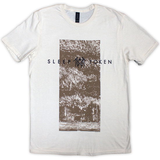 Cover for Sleep Token · Sleep Token Unisex T-Shirt: Even In Arcadia Mono (Natural) (T-shirt) [size S] (2025)