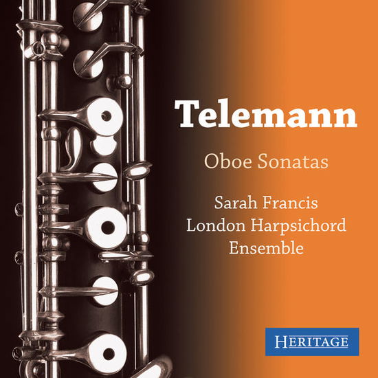 Cover for Francis,sarah / London Harpsichord Ensemble · Telemann: Oboe Sonatas - Sarah Franci (CD) (2016)