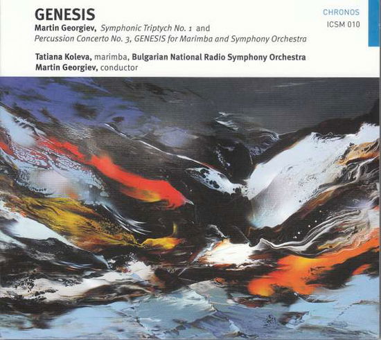 Cover for Koleva / Georgiev / Bulgarian National RSO · Genesis (CD) (2019)