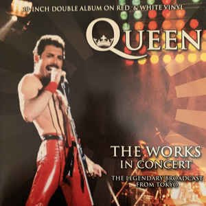 Cover for Queen · The Works In Concert (Red &amp; White Vinyl) (10&quot;) (2020)