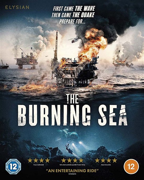 Cover for The Burning Sea BD · The Burning Sea (Blu-ray) (2022)