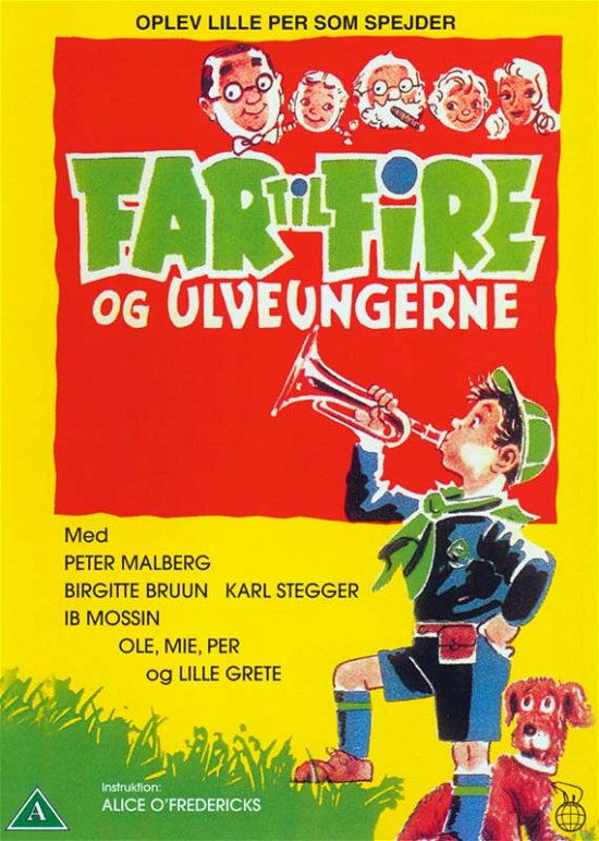 Cover for Far til Fire · Og Ulveungerne - Remastered (DVD) (2014)