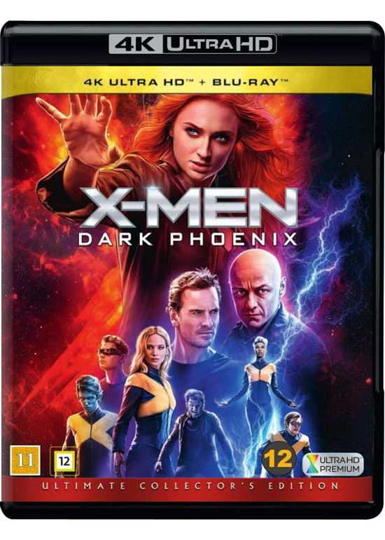 Cover for X-Men: Dark Phoenix (4K Ultra HD/BD) (2019)