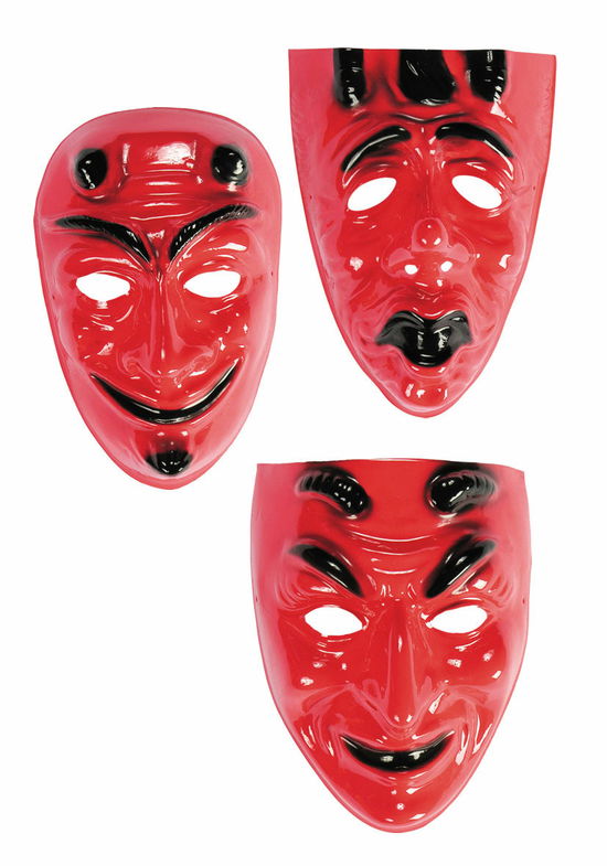 Cover for Carnival Toys 208 · Maschera Diavolo Serigrafato In Plastica (Assortimento) (MERCH)